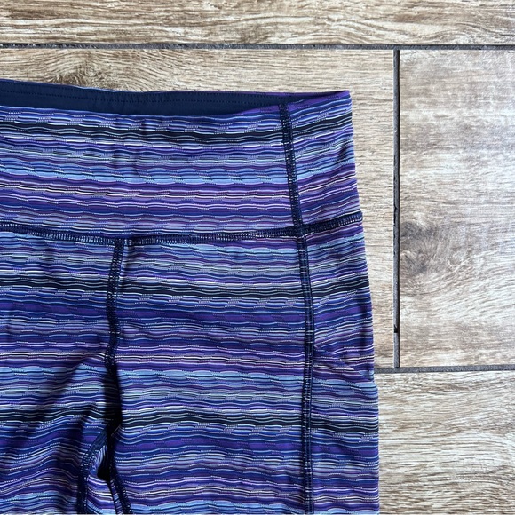 Lululemon Womens Speed Tight IV Size 4 Violet Purple Space Dye Twist Leggings - Picture 8 of 15